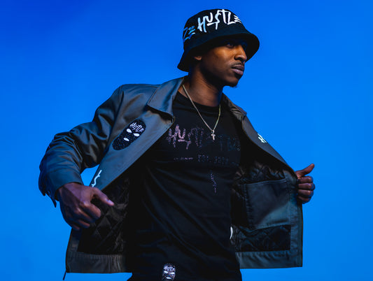 Hustlefaze designer Jean Bomber Jackets