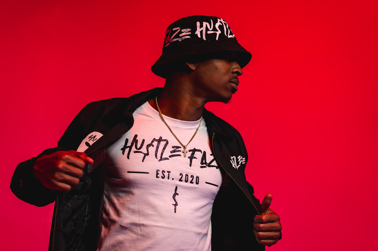 Hustlefaze designer Jean Bomber Jackets