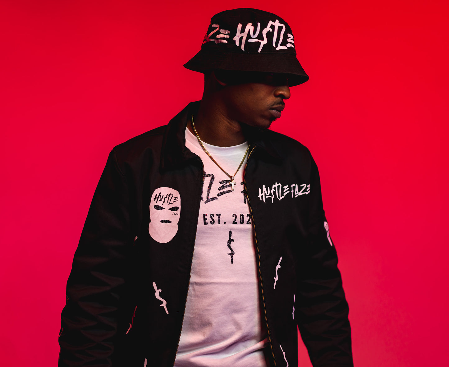 Hustlefaze designer Jean Bomber Jackets