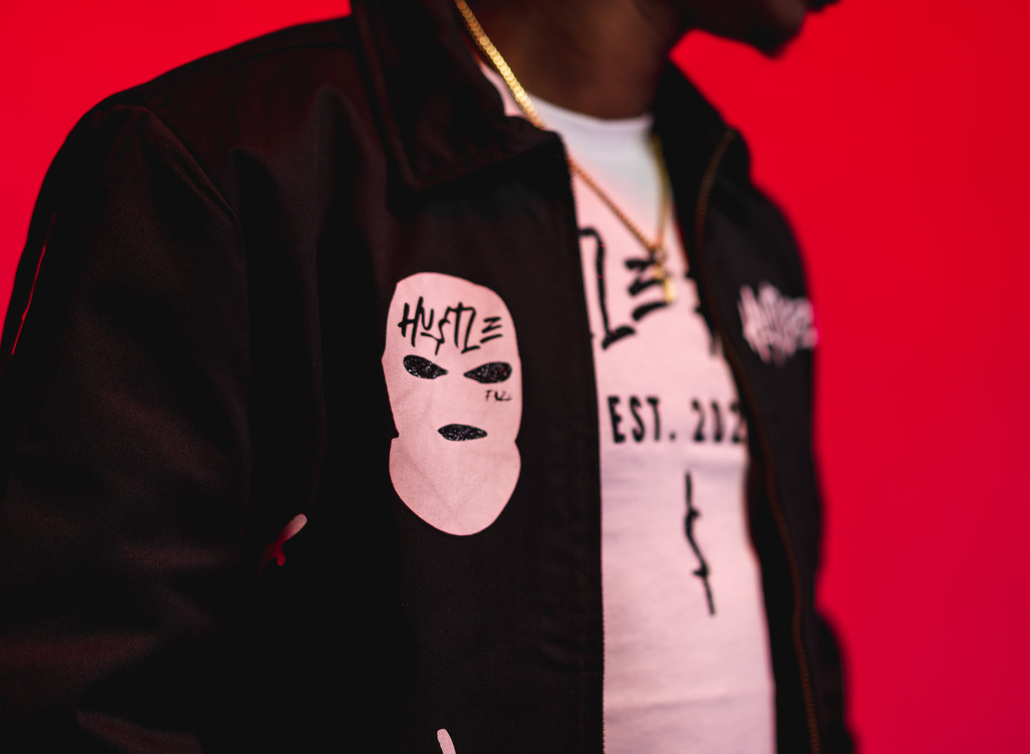 Hustlefaze designer Jean Bomber Jackets