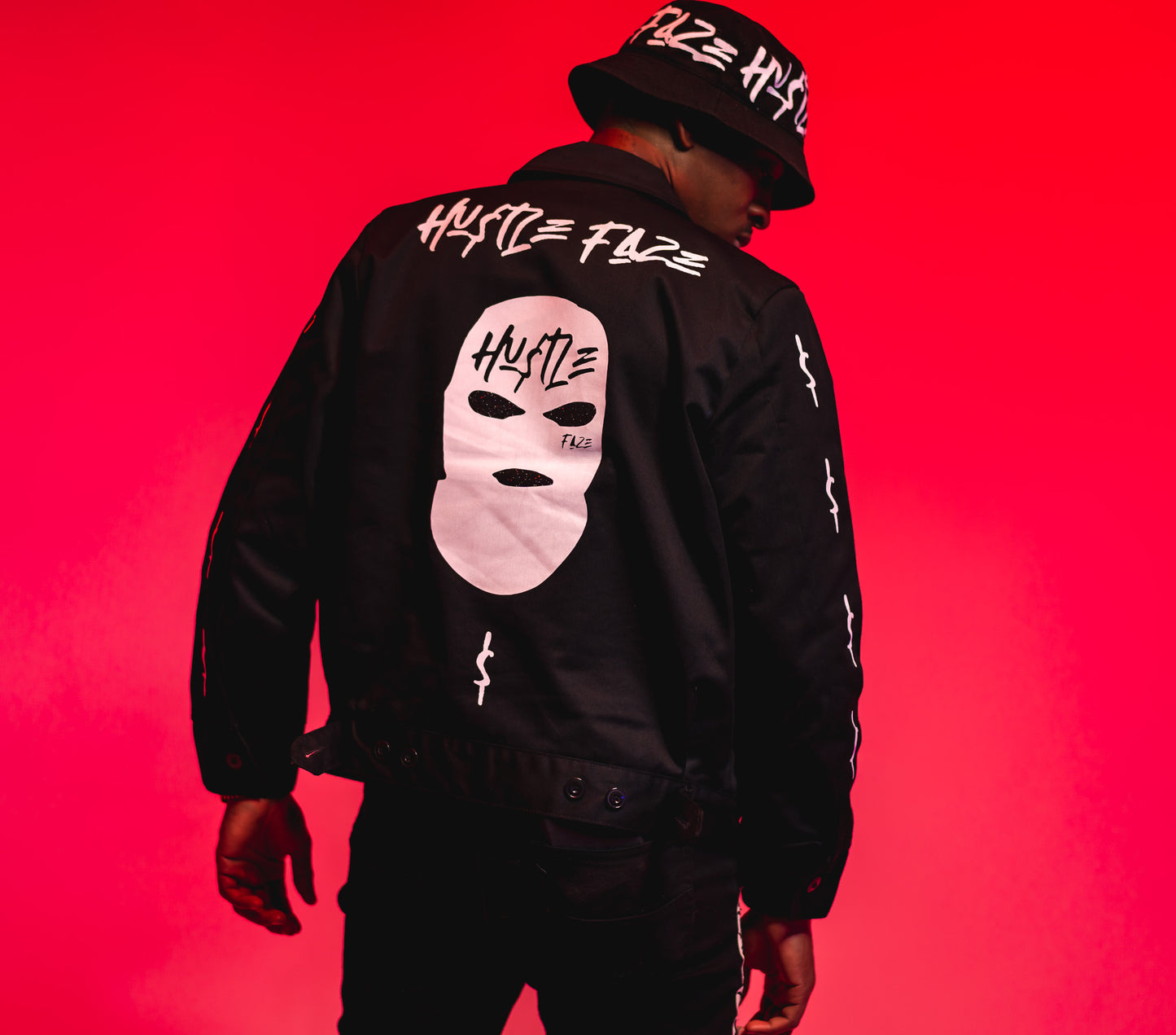 Hustlefaze designer Jean Bomber Jackets